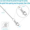 NAG.HC 925 Sterling Silver Chain 0.8MM Delicate Box Chain - Italian Necklace Chain - Tiny&Thin&Strong -Friendly Price & Quality 14"-30"
