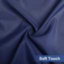 homing Rectangle Table Cloth Cover, Waterproof Polyester Elastic Fitted Tablecloth, Fits for 8 Foot Folding Tables, Washable Table Protector for Picnic, Camping, Outdoor (Navy Blue, 36" x 96")
