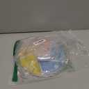 Pouring Shield for KitchenAid Tilt Head 4.5-5 QT (for Stainless Steel Bowls Only), for Kitchen aid Accessories and Attachments, Fully Enclosed Foldable Lid Mixer Bowl Cover, Not For Bowl Lift (Clear)