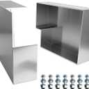 20"×15" Flatbed Trailer Dunnage Racks, Fits Gooseneck, Flatbed (Aluminum)