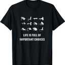 Fly Fishing T-Shirt (Small, Black)