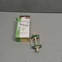 haakaa Silicone Baby Teething Toys,Nipple-Shaped End for Gum Massage,360° Baby Toothbrush Head for Self-Brushing Training,Easy to Grip-Pea Green