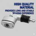 41755-99 41767-05 3/4 Inch Rear Brake Master Cylinder Assembly with Nut, Fit for Harley Touring Electra Glide/Street Glide/Road Glide & Road King 1999-2007, Softail 2000-2011