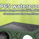 Keep Skunk Away Motion Detection with Flash Light for Yard Garden Lawn