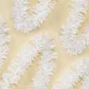 50 Ft White Tinsel Garland Christmas Foil Tinsel Garland Decoration Metallic Tinsel Hanging Garland for Christmas Tree Halloween New Year Birthday Party Decorations (3.54" x 50', White)