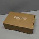 GOKOTTA Queen Size Bed Sheets 4 Piece Set, 100% Rayon Derived from Bamboo, Cooling for Hot Sleepers-Luxury Breathable Soft Sheets, Deep Pocket 16" Fitted Sheet with Elastic Corner Straps, Dark Grey