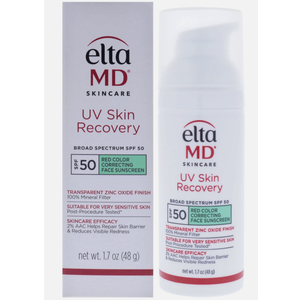 EltaMD UV Skin Red Color Correcting Green Tint Face Sunscreen SPF 50 - 1.7 oz