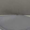 2 PCS 28" Lazy Susan Shelf Liner, Jaxbo Silicone Lazy Susan Liner for Dual Tier Pie Cut Organizer,Non-Slip Thermal Protection Mat (Gray)