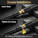 3 x 2026 High-Pressure Cleaning Gun with Jet Nozzle, Suitable for Garden Hose Nozzle High-Pressure Powerful and Even Water Spray, High-Pressure Hose Nozzle, Ideal for Car Wash and Garden Sprinkling
