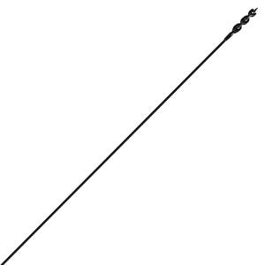 Flexible Installer Drill Bit for Wire Pulling, 9/16-Inch x 54-Inch Extra Auger Long Drill Bit, Flexible Drill Bit with a Fish Eye Hole and Screw Point-1/4 3-Flat Anti-Slip Shank