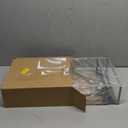 Meangood Shower Caddy, Silver Hanging Shower Caddy Organizer 10.4" x 4.5" x 22.04" Over Shower Head Big Capacity for Shampoo, Conditioner with Hooks for Razor/Sponge