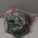 Christmas Garlands,2.7M/ 9FT Christmas Garland,Christmas Garland with Lights, and Berries and Balls,for Fireplaces,Stairs, Interior Decoration,Christmas Decoratio (Red)