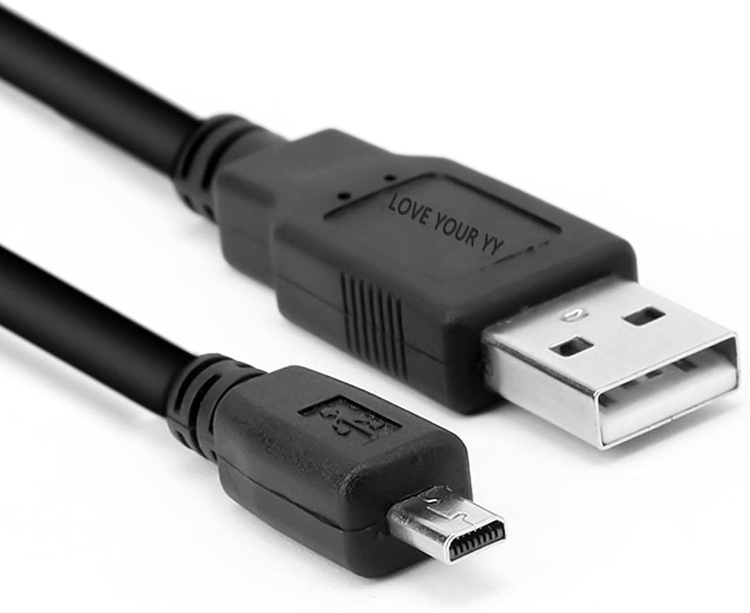 Replacement USB Camera Data Sync Battery Charger Charging Cable Cord for Sony Cybershot Cyber-Shot DSCH300, DSCW370, DSCW830, DSC-H200 W800, DSC W330 W180 W630 W650 W670 W710 W810 S950 S980 s/b/p/r