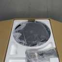 TCL Ceiling Fans with Lights, 52 Inch Low Profile Ceiling Fan with Light and Remote Control, Flush Mount, DC Reversible Motor, Noiseless, 6 Speeds Ceiling Fan for Bedroom (Black)