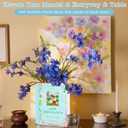 3D Puzzle Vase for Adults Kids, 120 Pcs Puzzle Book Vase for Flowers, Arts and Crafts for Kids 4-6, Adults, Girls, Cute Unique Vases for Book Shelf Decor, Books Lover Gifts for Women(Anne)