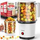 Hot Air Popcorn Popper with Serving Bowl for Family Gathering | Fast & Easy Air Popper Popcorn Maker with On/Off Switch for Family Movie Nights, Parties | Air Popcorn Machine | No Oil, Easy to Clean