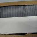 12'W x 8'H Gray Outdoor Roller Shade with Crank Wand Patio Shades Roll up, UV Blocking & Privacy Protection
