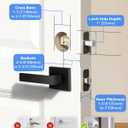 Philips Wi-Fi Door Lock, WiFi Smart Lock Keyless Entry Deadbolt for Front Door, Compatible with Alexa & Google Assistant, Remote Control, Built-in WiFi, APP Fingerprint Passcode Unlock, Auto Locking
