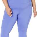 Amazon Essentials Womens Active Sculpt High Neck Racer Back Sports Bra Tank - Discontinued Colors (1X, Cornflower Blue)