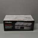 Yogurt Maker Automatic Digital Yoghurt Maker Machine with 8 Glass Jars 48 Ozs (6Oz Each Jar) LCD Display with Constant Temperature Control Stainless Steel Design for Home Use