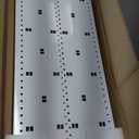 VEVOR Media Enclosure, 42-Inch, Structured Media Center with Vented Hinged Door, Cable Management Box, Structured Wiring Multi-Media Cabinet, Recessed Electrical Media Box, for Network Distribution