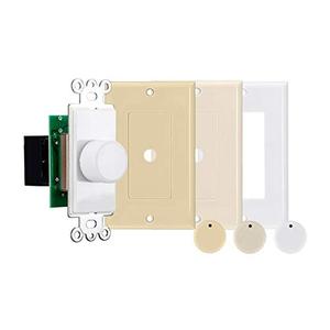 Monoprice 70 Volt Rotary in-Wall Inline Speaker Volume Control, 50-Watt, Supports 12 AWG and 70 Volt Music Systems