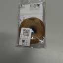 MY-LADY Messy Bun Hair Pieces Human Hair for Women Real Hairpiece Straight Scrunchies Tousled Updo Donut Chignon Ponytail Extension Light Brown