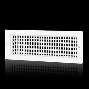 20x6 Adjustable Air Supply Grille Fit 20x6 Duct,Ceiling Register Vent Cover, 20"Wx6"H