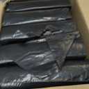 Plasticplace 55-60 Gallon Trash Bags, Heavy Duty, Black Garbage Can Liners, Puncture-Resistant Star Seal, 38" x 58", 100 Count for Warehouse, Kitchen, and Outdoor Use 1.5 Mil