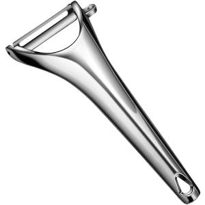 Stainless Steel Vegetable Peeler with a Flat Blade for Smooth, Jam-free Peeling and Reliable Performance.