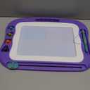 BABLOCVID Magnetic Drawing Board Toddler Toys for Boys Girls, 15 Inch Erasable Doodle Board for Kids Colorful Etch Education Sketch Doodle Pad Toddler Toys for Age 3 4 5 6 7 Year Old Boy Girl (Purple)