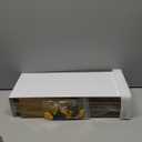 BAYKA White Floating Shelves for Wall  Rustic Wood Wall Shelves with Metal Brackets for Bathroom, Bedroom, Kitchen, or Living Room Decor Organization  Set of 3, Sturdy Storage with 22lb Capacity (15.7inches, C. White - Modern Minimalist Style)