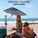 Sport-Brella Versa-Brella SPF 50+ Adjustable Umbrella with Universal Clamp