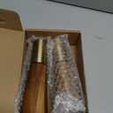 Salt and Pepper Grinder Set, Acacia Wooden Pepper Grinder with Adjustable Coarseness, Refillable Ceramic Blade Grind, Gold Pepper Mill for Kitchen (7.5IN-Acacia Wood)