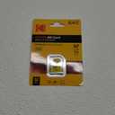 KODAK SDXC Card 64GB UHS-I U1 V10 Premium, up to 85MB/s Read Speed, for Full HD Video and High-Resolution Pictures, Compatible with SDXC Standard - EKMSD64GXC10K