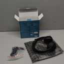 AOC Wireless Headset with Mic for Work, Bluetooth 5.4 Headphones with Noise Canceling Microphone, USB C, 30H, Clear Calls & Mic Mute for PC, Laptop, Cell Phones, Zoom - Black