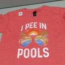 I Pee in Pools Shirt Funny Vacation Pool Party T-Shirt A