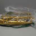 Metal Arch Backdrop Stand and Cover Set of 2, Sturdy 7.2FT, 6FT Party Backdrop Set, Wedding Arch Frame and Cover Set for Birthday, Baby Shower, Christmas, Anniversary (White)