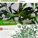 Tall Artificial Olive Tree Faux Trees Indoor Outdoor Realistic Floor Plant Large Fake Plants for House Modern Home Living Room Master Bedroom Office Front Porch Decor Outside Patio para decoracion