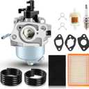 16100-ZG9-M12 Carburetor w/Tune up Compatible with Honda GXV140 HR215 HRB215 HRM215 HRC215 6865059 BE52BD Lawnmowers Engines Carb Assembly 6865059 16100ZG9M12 Lawn Mowers