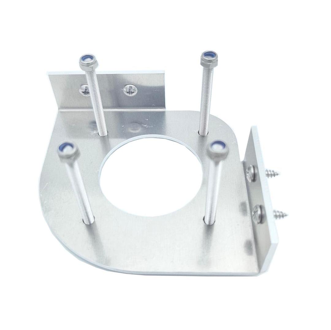 Anodized Aluminum Battery Disconnect Switch Corner Mount Bracket – Fits BEP 701 & M-Series Switches – for Bass Boat, Marine, RV, Camper, and Tractor Applications