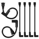 6 Pack Spark Plug Wires Compatible with Mercury & Mariner V6 40200HP Outboard Engines, 7mm Ignition Wires Set, Replaces 368-200-06, 36820006