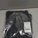 NICETOWN Pitch Black Solid Thermal Insulated Grommet Blackout Curtains/Drapes for Bedroom Window (2 Panels, 42 inches Wide by 63 inches Long, Black)