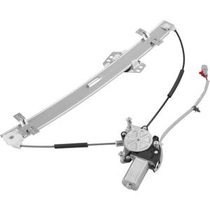 Obaee 741-303 (2 Pins) Front Right Passenge Side Power Window Regulator with Motor Assembly Compatible with Honda CRV 2002-2006, (2 Pins) Replace OE 72210-S9A-A02