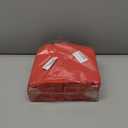 Whaline 200Pcs Red Guest Napkins Christmas Paper Dinner Napkin Disposable Hand Napkin Towel for Birthday Bridal Shower Holiday Party Supplies Kitchen Bathroom Table Decor (4.3 x 7.8 Inch)