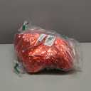 Red Inflatable Mirror Ball 0.6m Reusable Large Christmas Decoration Balloon PVC Bubble Balloon with Electric Pump for Party, Wedding, Decor (1 Piece, 23.6in)