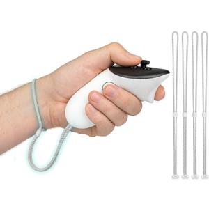 SOULWIT 2Pair Hand Straps for Meta Quest 3/Quest 3S Controllers, Upgraded Durable & Secure Replacement VR Wrist Straps, Easy DIY Installation - White