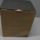 Yosoan Indoor Vintage Ceiling Light with Striped Shade, 1-Light Hardwired Modern Vanity Light Industrial Single Rustic Semi Flush Mount Ceiling Lamp Ribbed Glass Shade for Kitchen Hallway(Black)