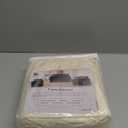 2-Pieces T Cushion Armchair Slipcovers Leather Look Couch Cover Chair Covers Stretch Furniture Protector Sofa Cover with 1 Individual T Cushion Seat Cover Slipcover Sets Washable, Beige