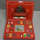 24 Pcs Advent Calendar 2025 Mini Vase Magnets Ceramics Fridge Magnets for Christmas Countdown Calendar